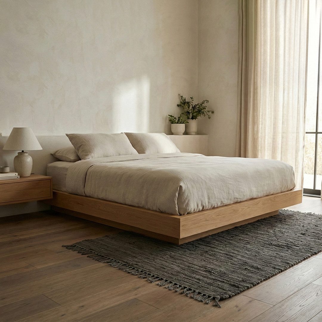 Elegant Floors Teppich Elegant Floors® Chindi Teppich GRAU 60x90 cm handgewebt aus Baumwolle, Höhe: 9 mm