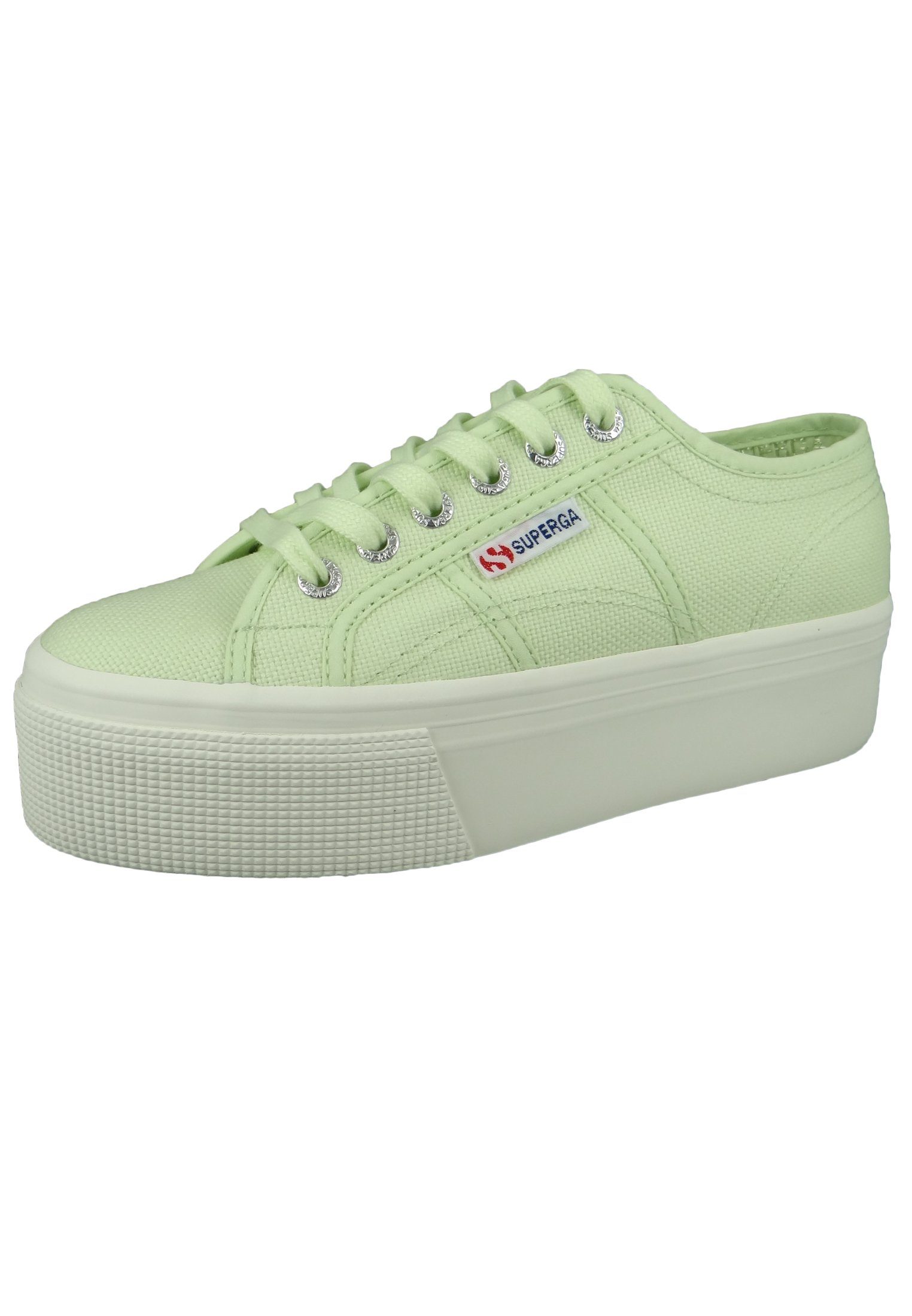 Superga S9111LW AGM Green Primerose-F Avorio Sneaker