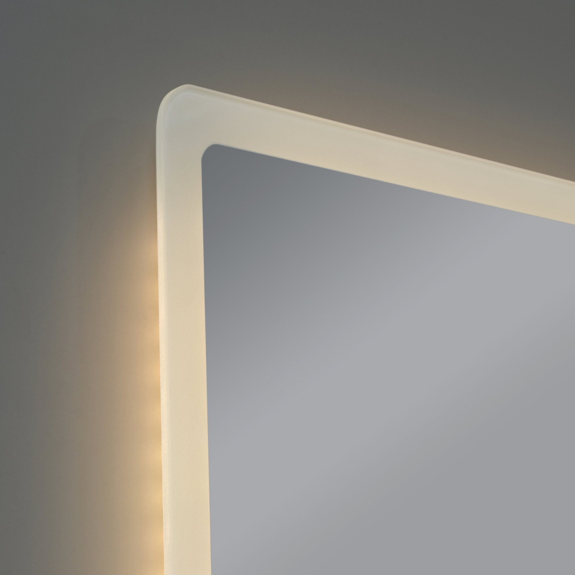 pro.tec Badspiegel, »Racale« LEDs Aluminiumrahmen 70 120 x cm 50 mit Weiß