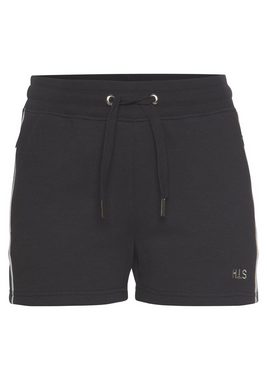 H.I.S Shorts mit Piping an der Seite