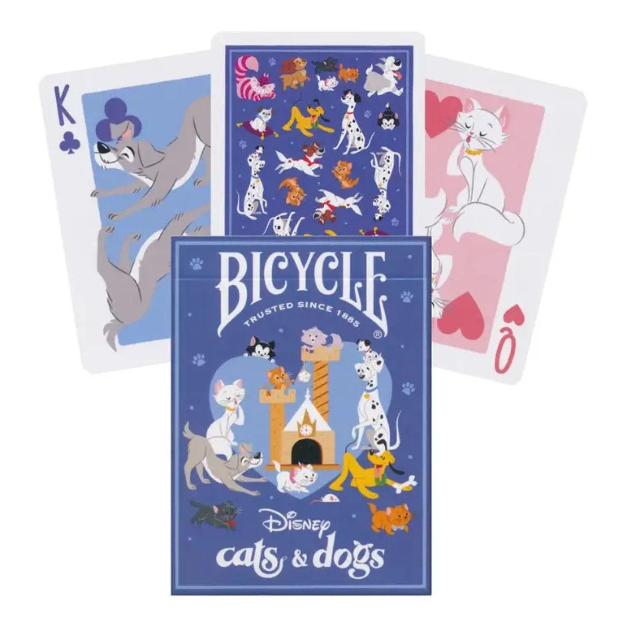 BICYCLE Spiel Cats & Dogs Spielkarten - Disney