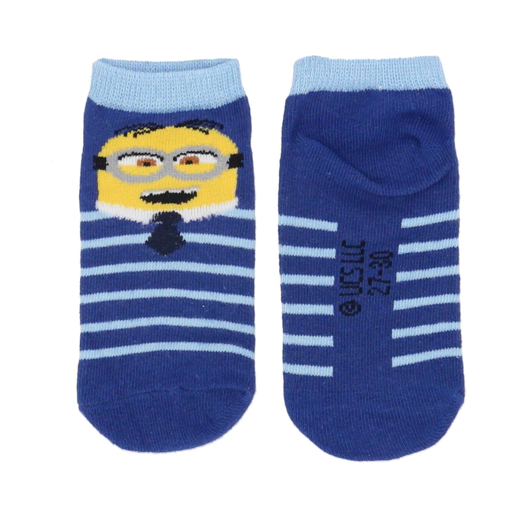 Minions Sneakersocken 3er-Pack Sneakersocken – Bequeme und coole Kindersocken für jeden Tag
