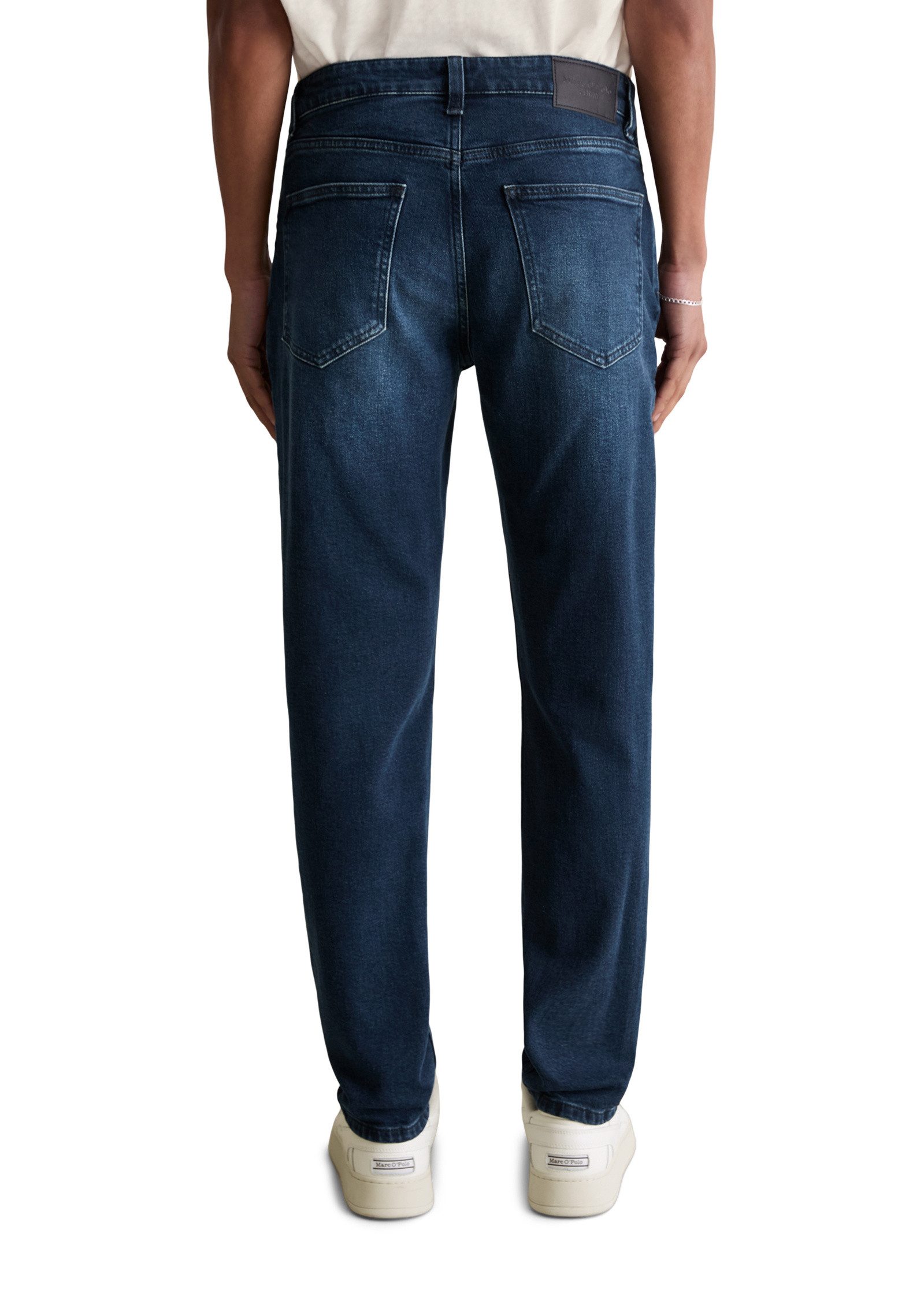 Marc O'Polo DENIM Tapered-fit-Jeans aus Bio-Baumwoll-Mix