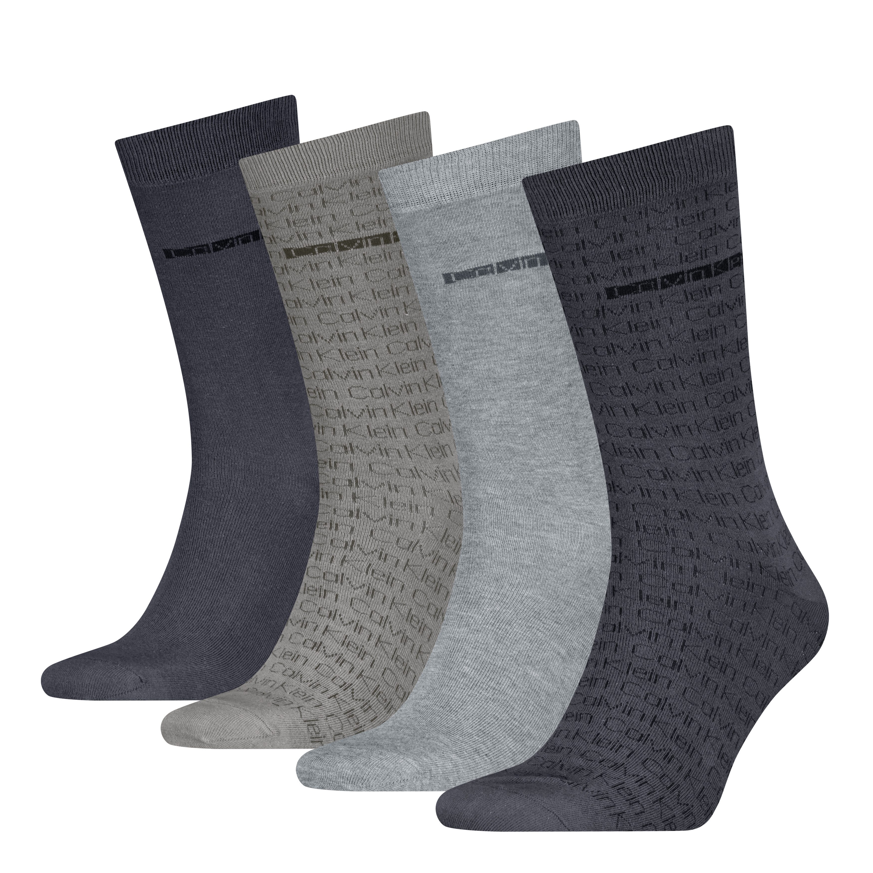 Calvin Klein Socken CK MEN SOCK 4P GIFTBOX AOP (4er Pack) günstig online kaufen