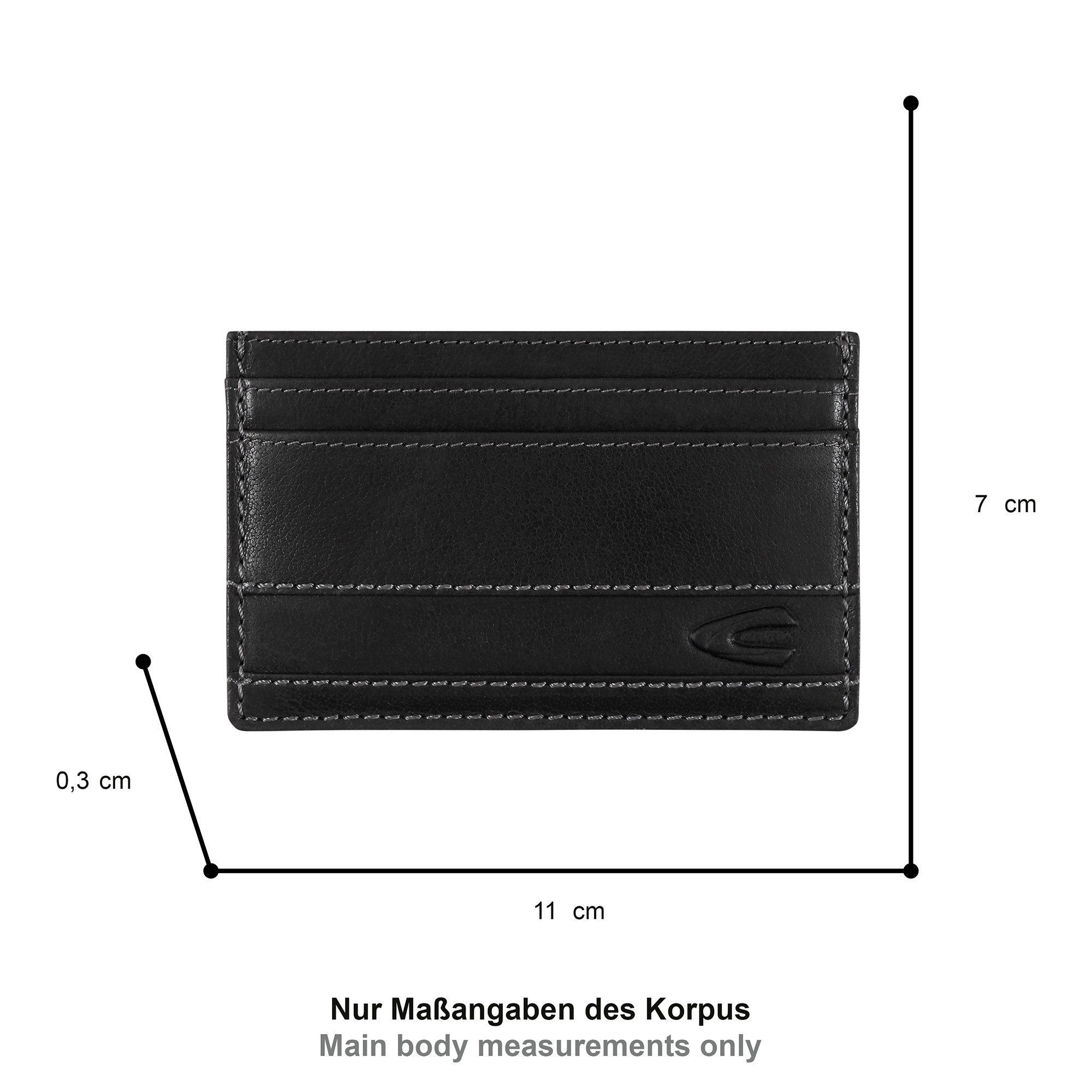 camel active Kartenetui Field, aus fein genarbte Leder mit RFID-Schutz und günstig online kaufen