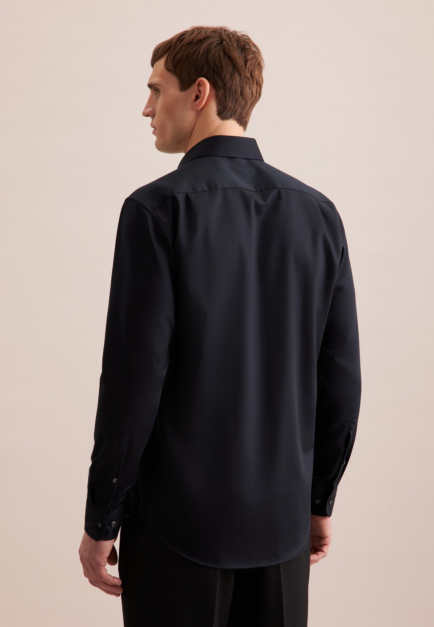 seidensticker Businesshemd Schwarze Rose Regular 1/1 Kentkragen Uni günstig online kaufen