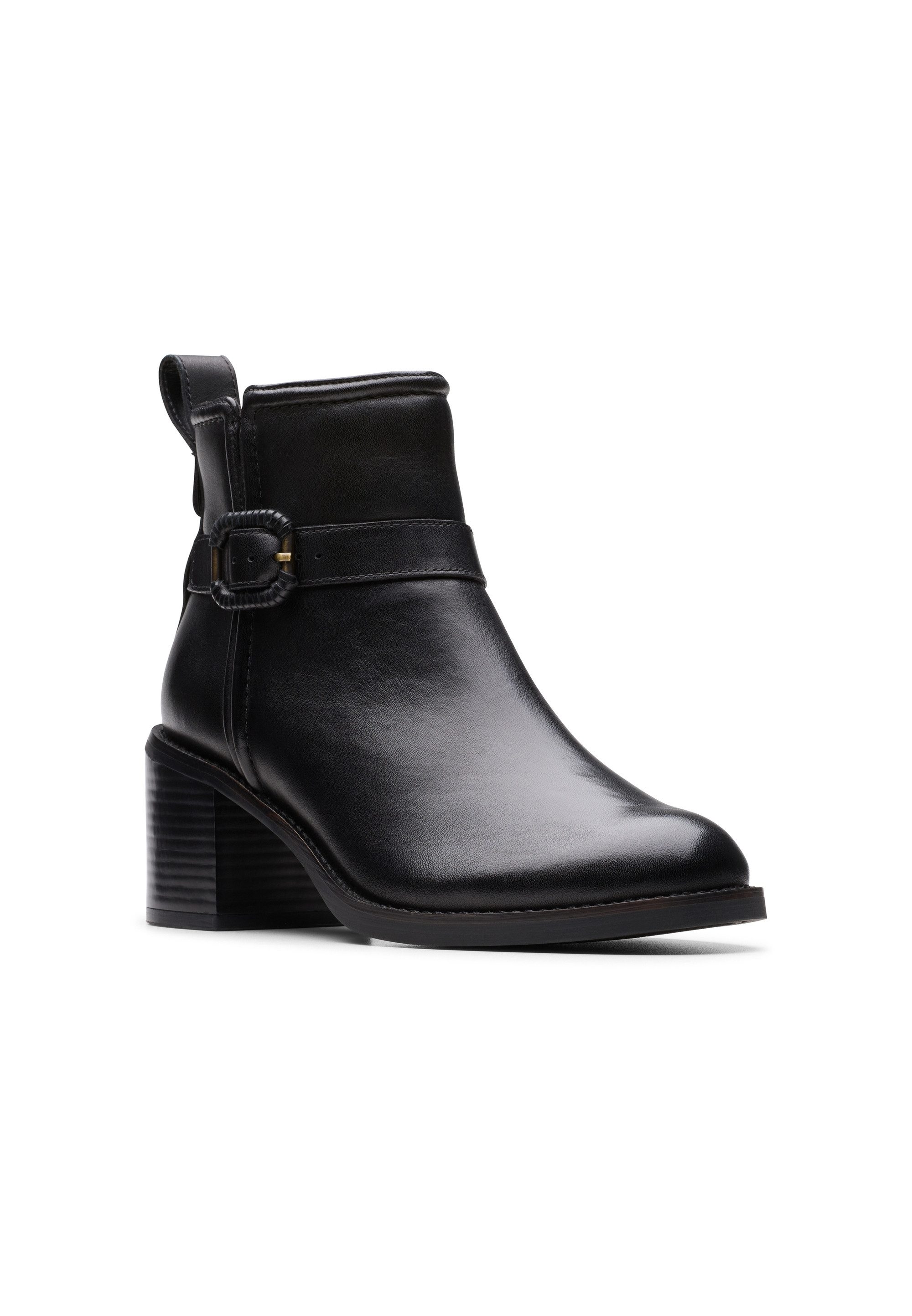 Clarks Chamberly Trim Stiefelette mit Reißverschluss für leichtes Anziehen