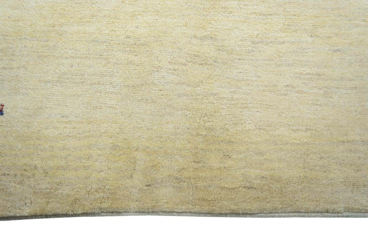 Orientteppich, Orientteppich Moderner rechteckig, Handgeknüpfter Perser Nain Gabbeh 157x204 mm 18 Höhe: Trading,