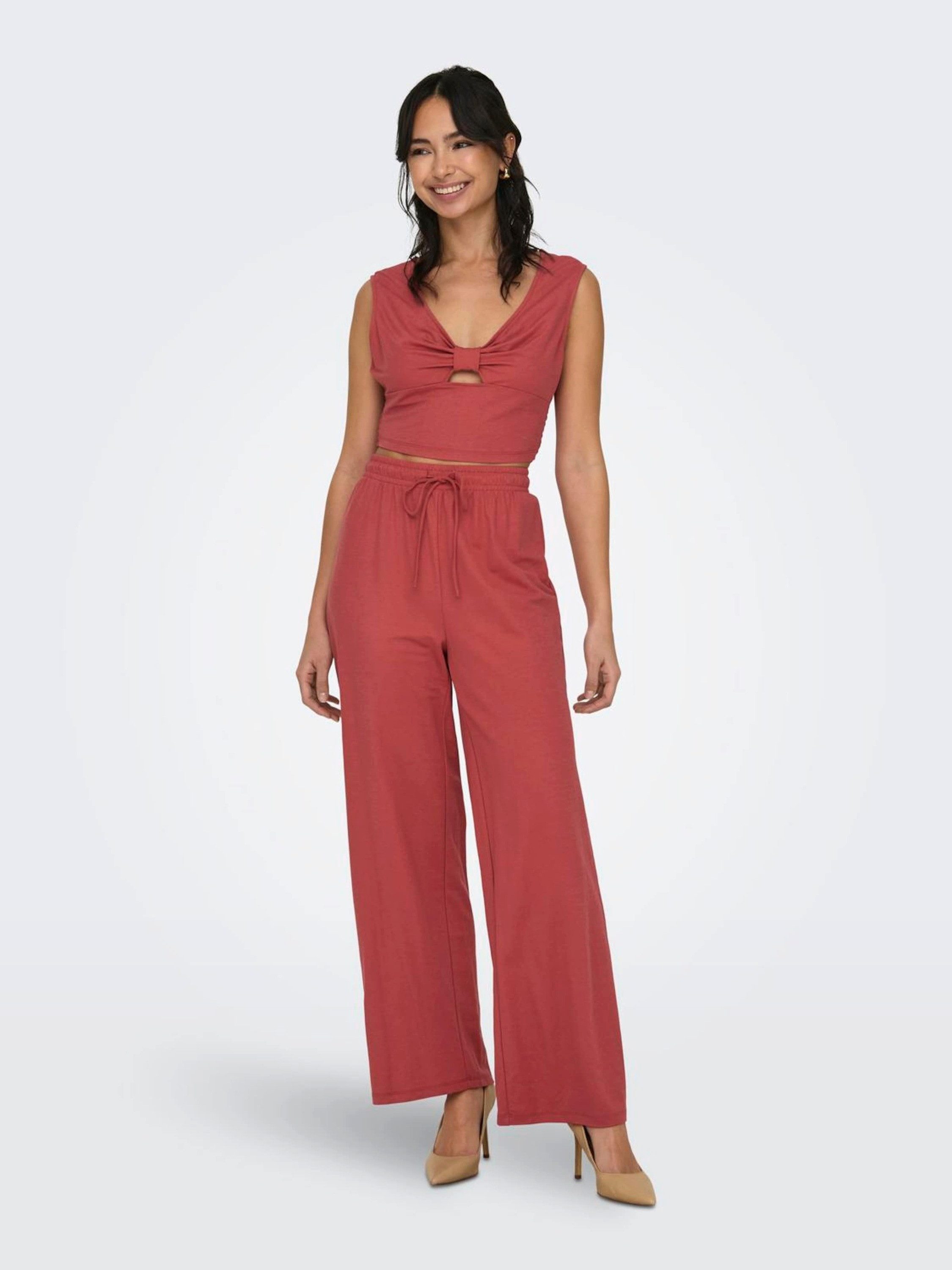 ONLY Shirttop Jany (1-tlg) Drapiert/gerafft