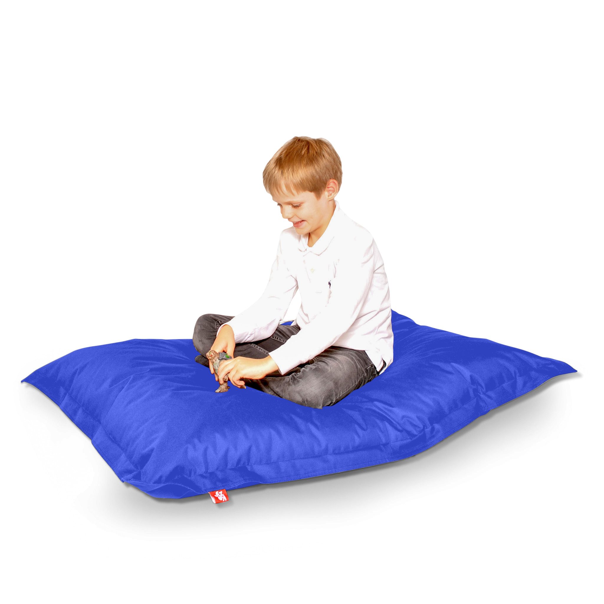 KOZYS Sitzsack Junior Beanbag - Für Kinder & Jugendliche (Stabiles sicheres Design mit EPS-Perlen, Indoor & Outdoor, Garten oder Kinderzimmer), Kindersitzsack Sitzhocker Bodenkissen