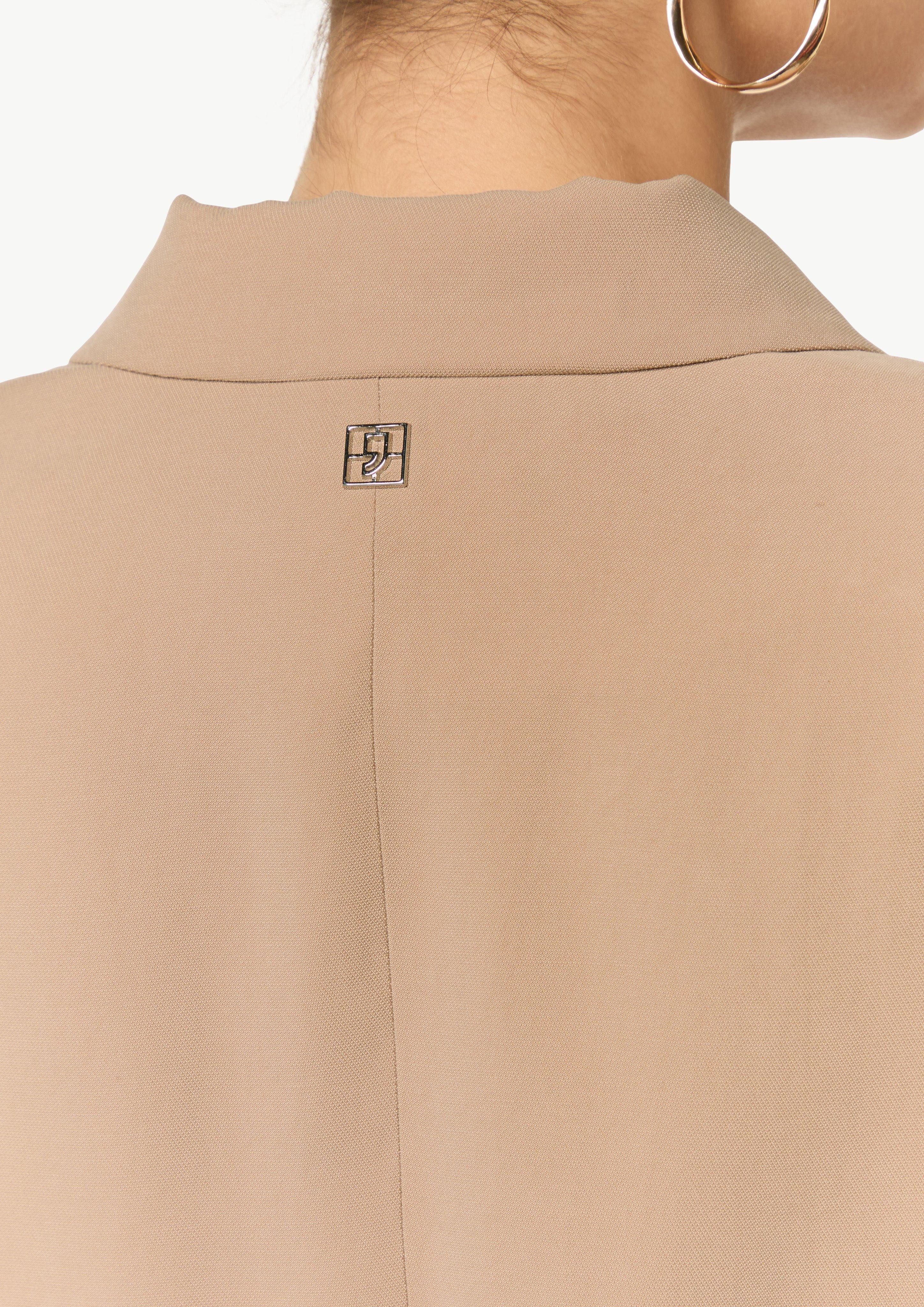comma Blusenblazer Kurzblazer mit Piquéstruktur günstig online kaufen