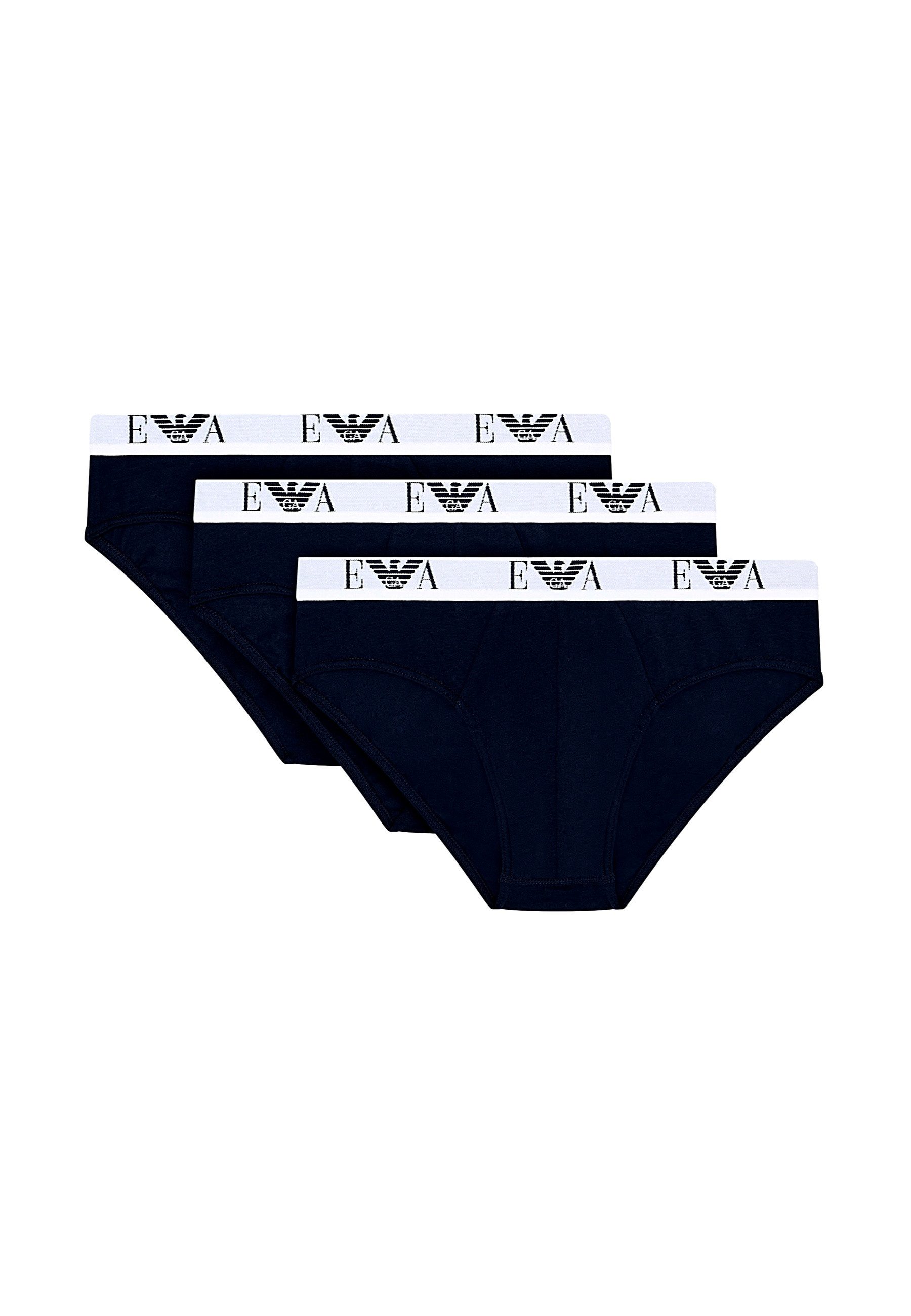 Emporio Armani Slip Unterhosen 3-PACK BRIEF (3-St)