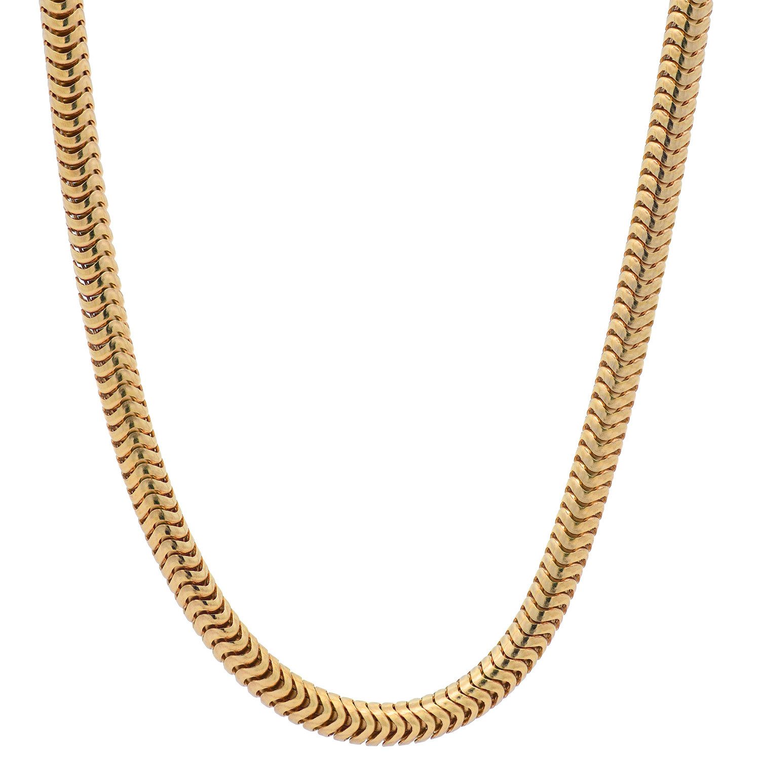 HOPLO Schlangenkette Goldkette Schlangenkette Länge 38cm - Breite 2,5mm - 5 günstig online kaufen