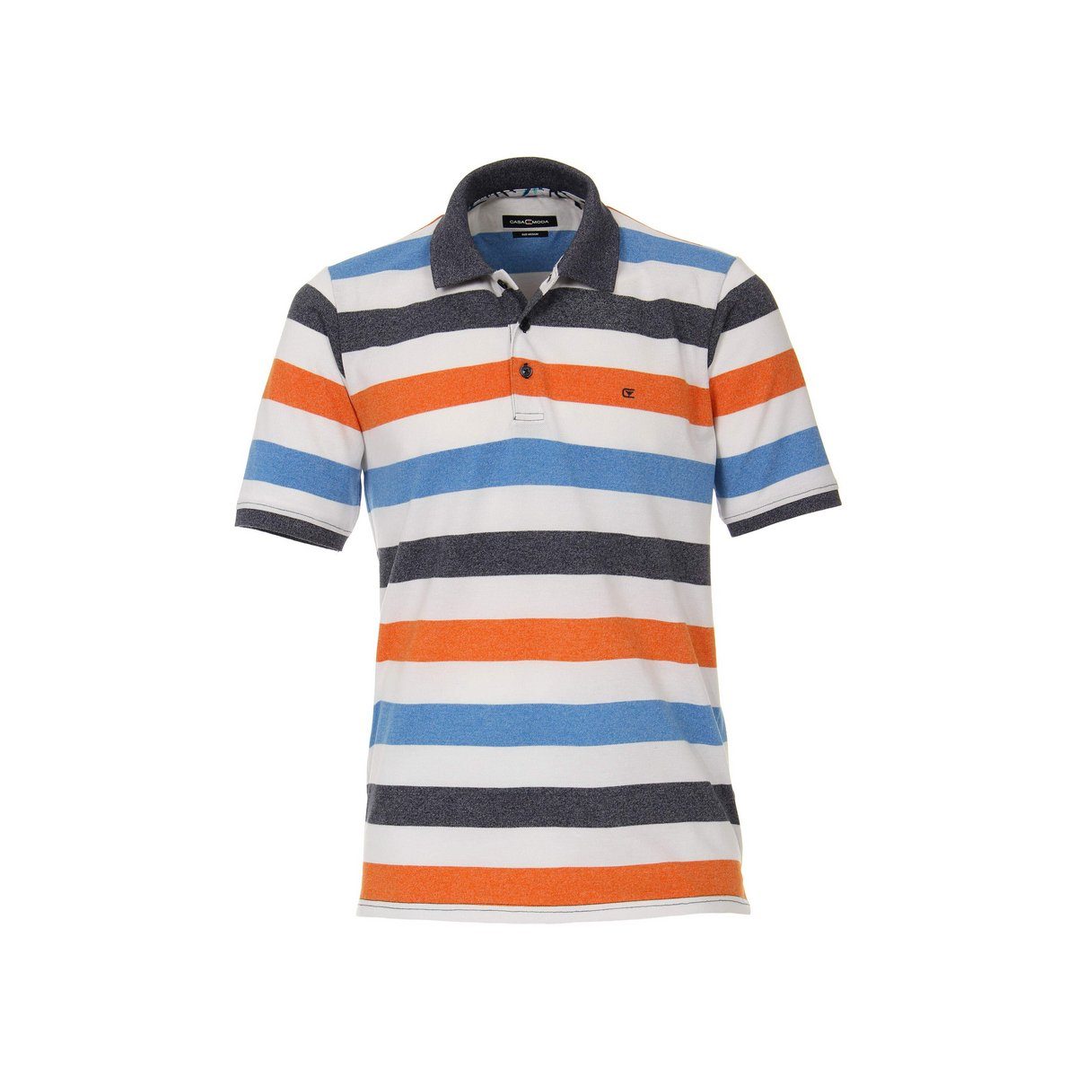 CASAMODA blau Poloshirt (1-tlg) regular