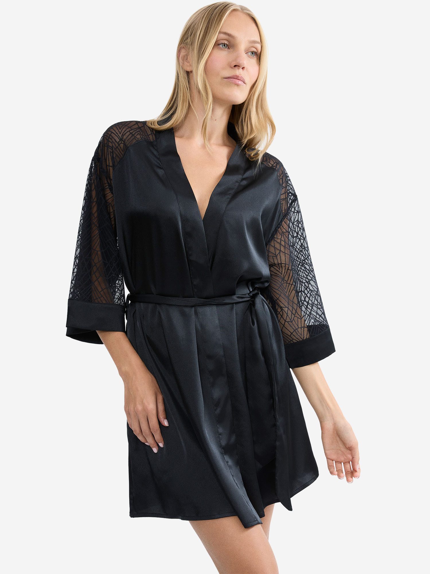 Triumph Morgenmantel Red Label A Weekend to Remember, Hausmantel, Kimono, B günstig online kaufen