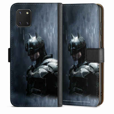 DeinDesign Handyhülle Batman Superheld Fledermaus Batman Grey, Samsung Galaxy Note 10 lite Hülle Handy Flip Case Wallet Cover