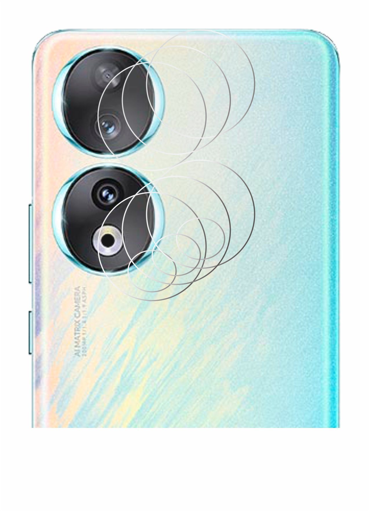 BROTECT Full-Cover Schutzfolie für Xiaomi Poco X3 NFC (Display+Rückseite),  Displayschutzfolie, 2 Stück, 3D Curved klar