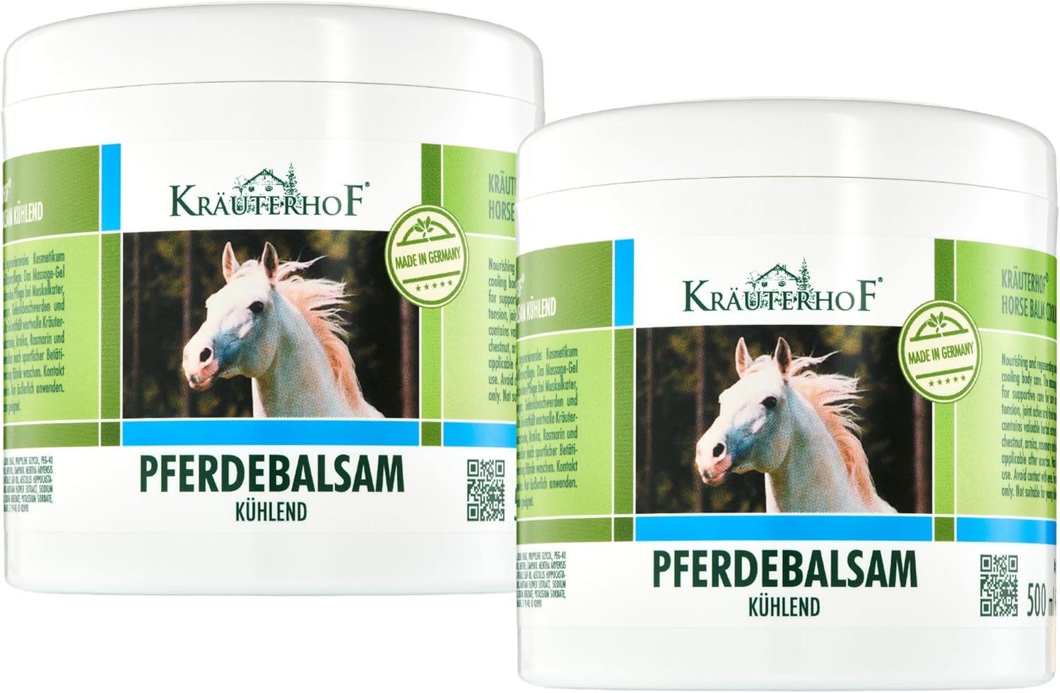 Kräuterhof Körpercreme Kräuterhof Pferdebalsam DUO (2x500ml)