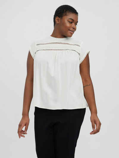 Vero Moda Curve Blusenshirt VMDEBBIE PLEAT S/L TOP WVN GA CURVE NOOS