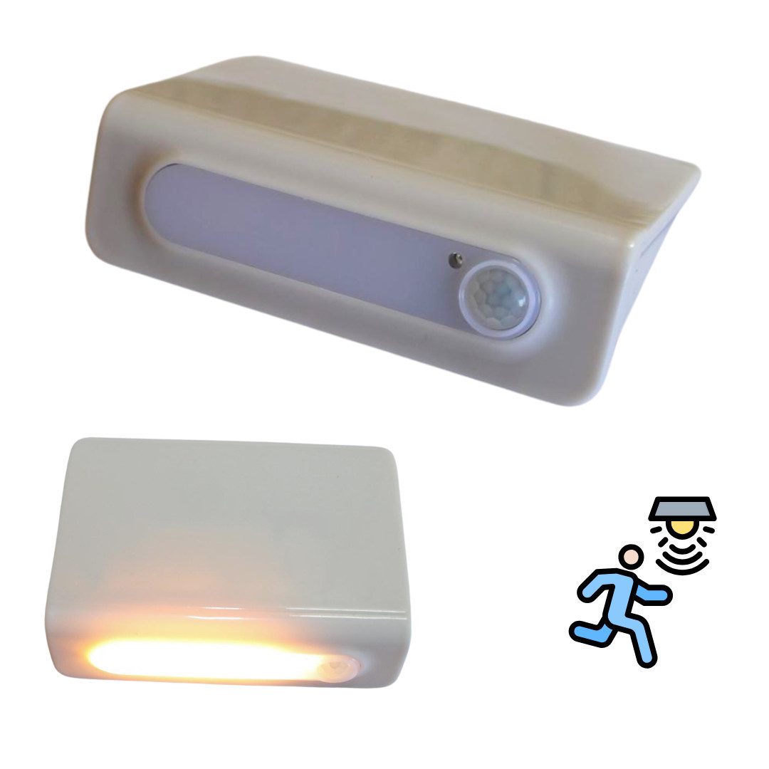 Grundig LED Nachtlicht Grundig LED Nachtlicht Bewegungssensor Lichtsensor Abschaltautomatik, LED fest integriert