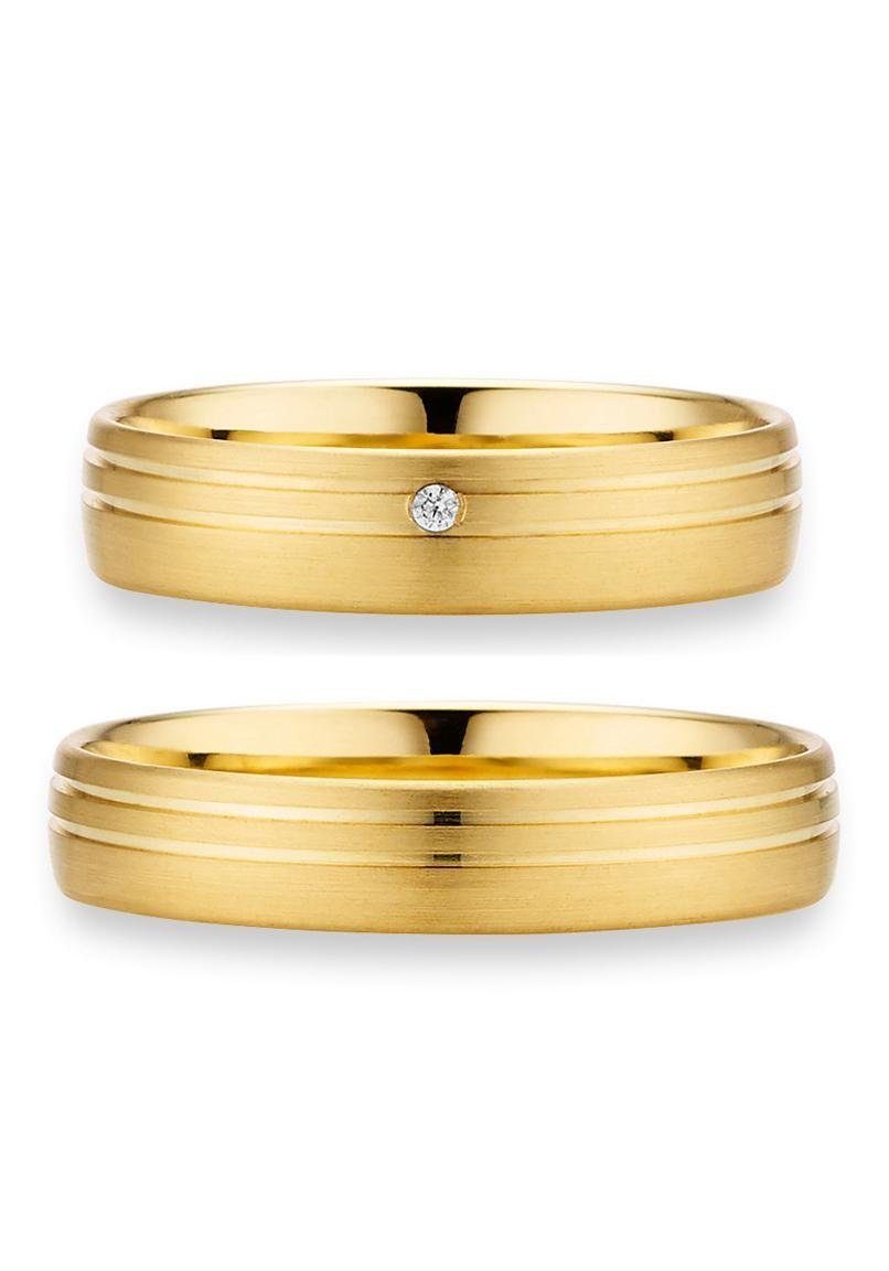 Phönix Trauring Schmuck Geschenk Gold 333 Trauring Ehering LIEBE versch. Varianten, Made in Germany, wahlweise mit oder ohne Brillant