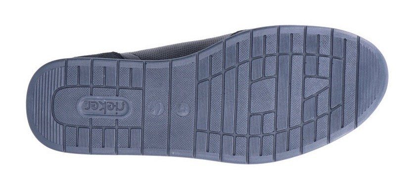 Rieker Sneaker mit Reißverschluss, Freizeitschuh, Halbschuh, Schnürschuh