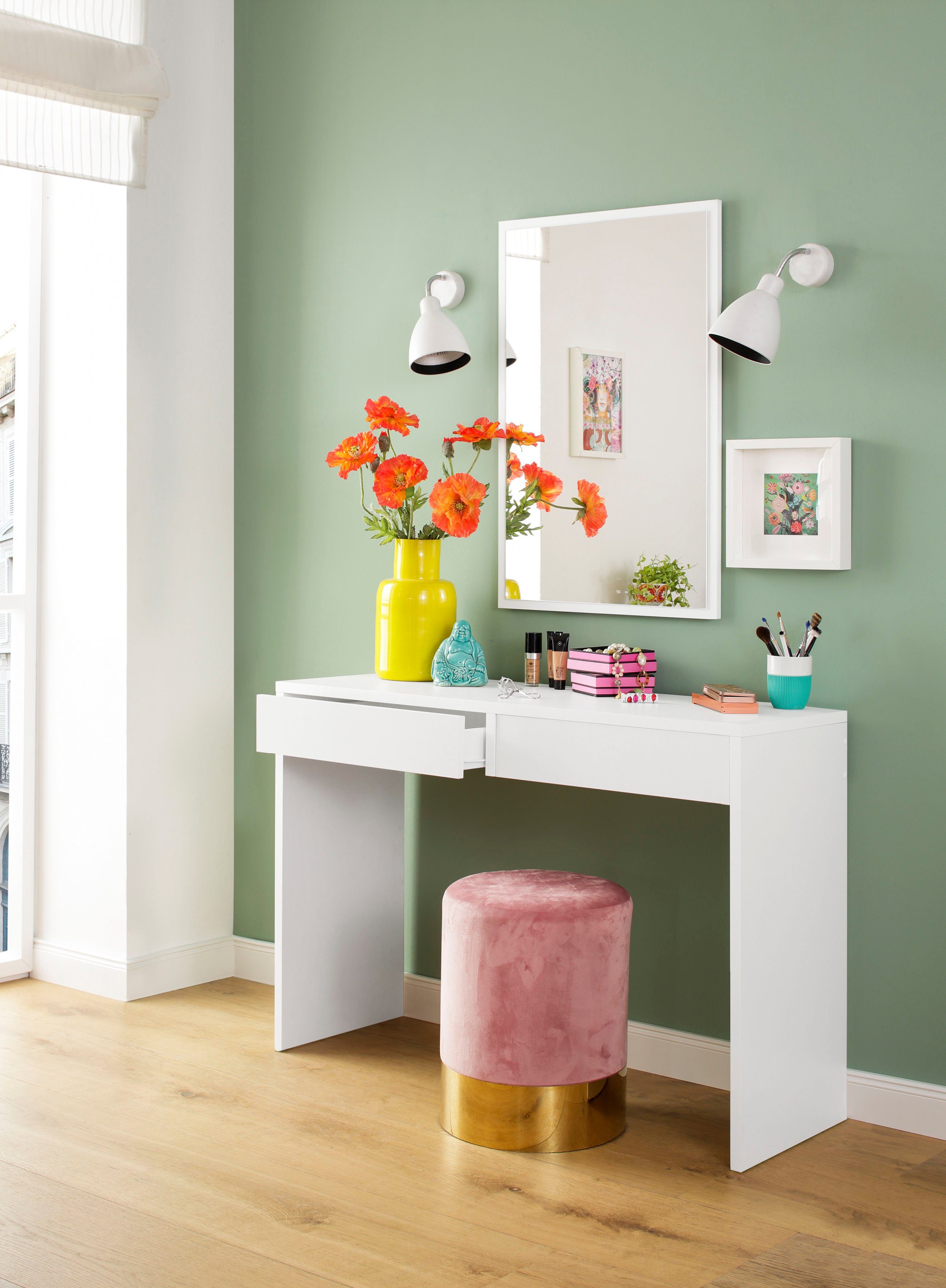 INOSIGN Schminktisch Astral, mit zwei Schubkasten, einer Arbeitshöhe von 78 günstig online kaufen