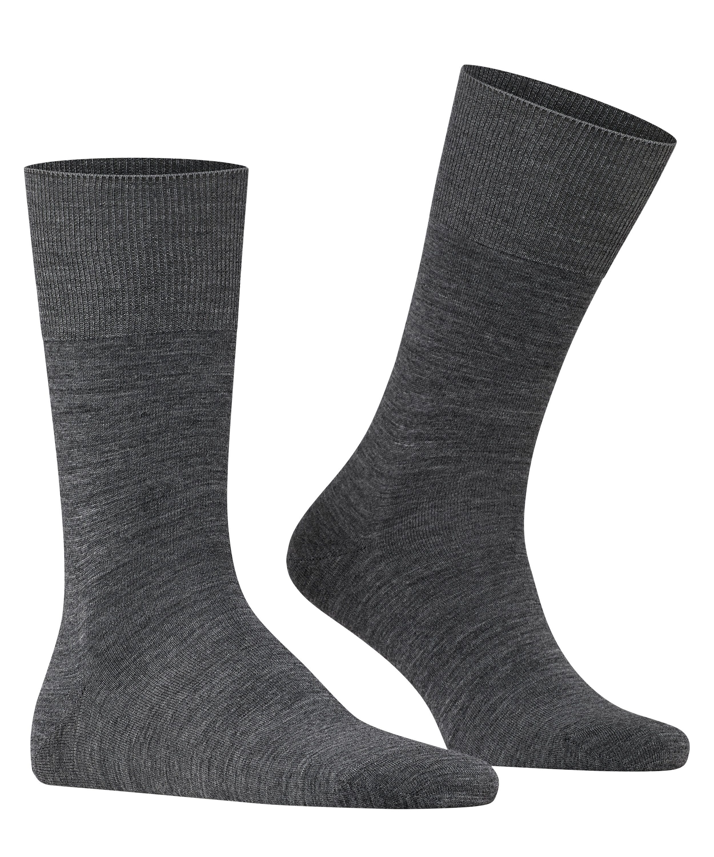 FALKE Socken Airport klimaregulierend durch Schurwolle, atmungsaktiv, geruchshemmend