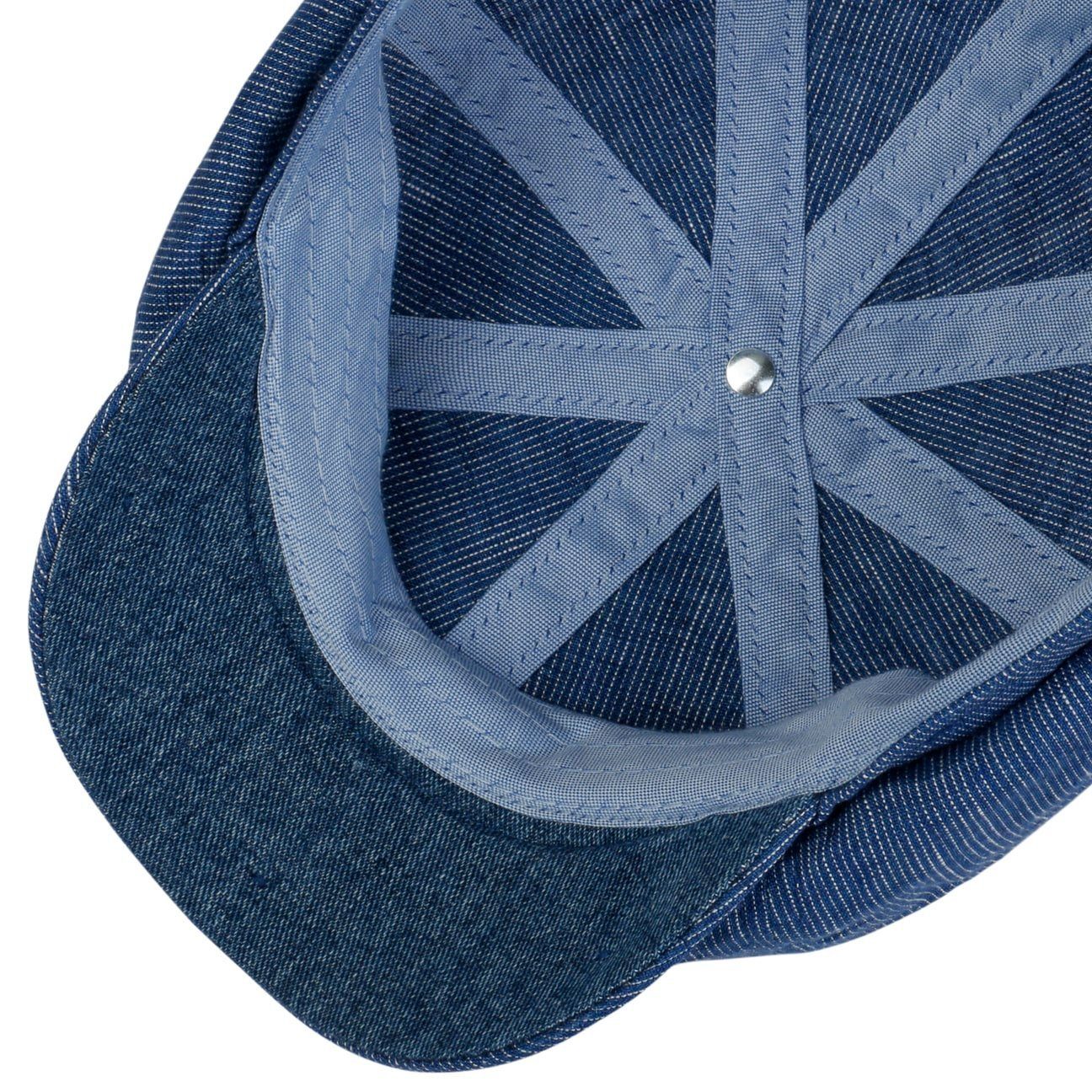 Stetson Flat Cap (1-St) Schirmmütze mit Schirm, Made in the EU