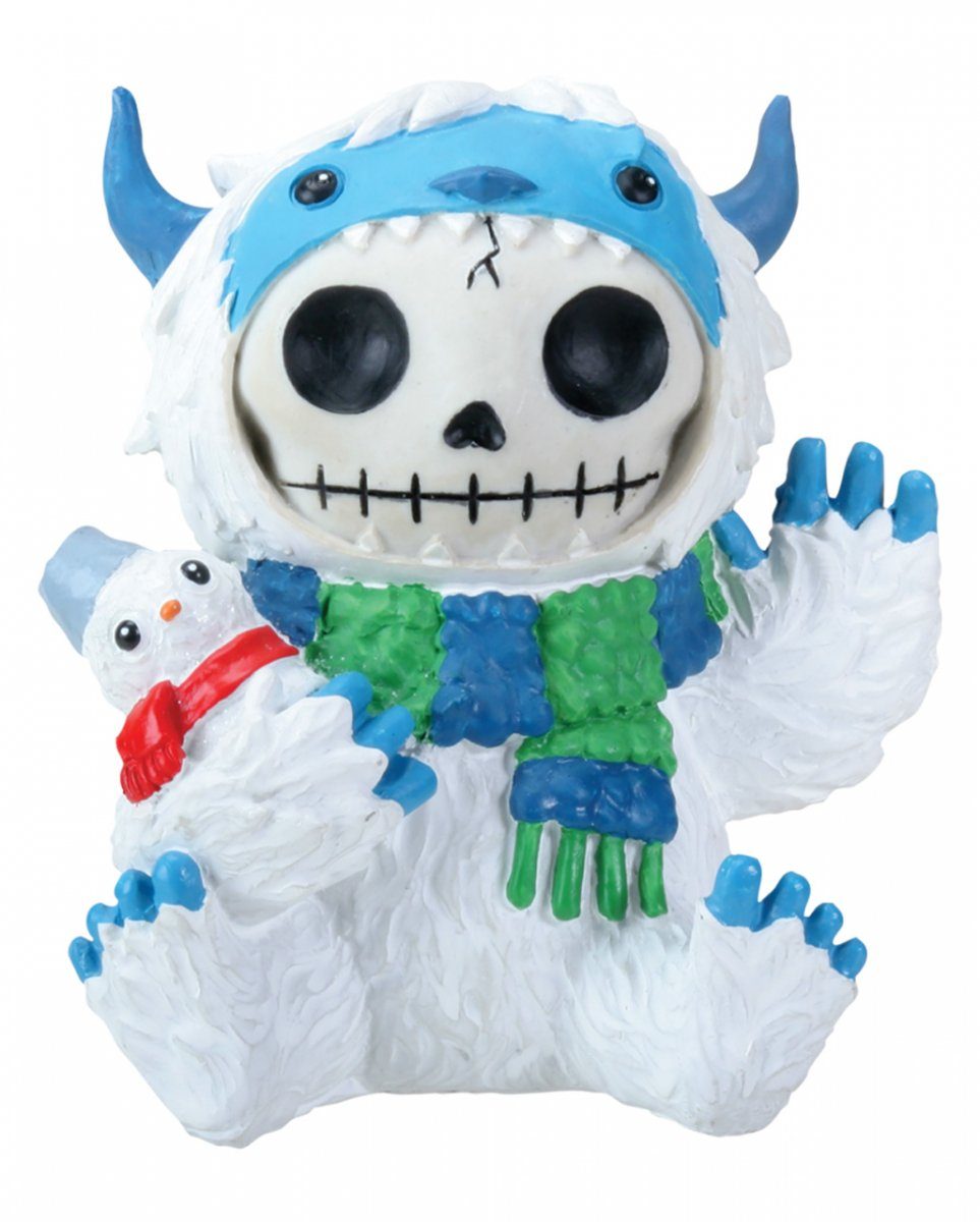 Horror-Shop Dekofigur Große Furrybones Figur White Yeti - die Geschenkid