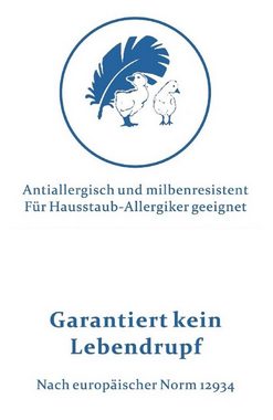 4-Jahreszeitenbett, 4-Kammer Bettdecke Federbett Steppdecke Winterbett 30% Daunen 155x220, Betten Hofmann, Füllung: 1800g neue silberweiße polnische Gänsefedern und Gänsedaunen, Klasse I, 70% Federn, 30% Daunen