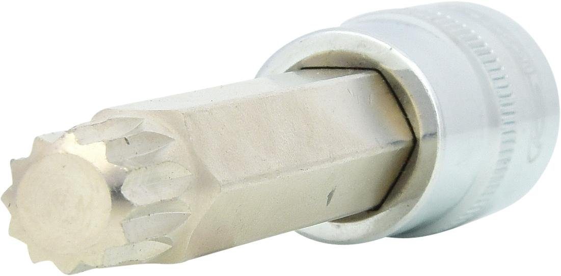 Bohrer- und Bitset 1/2" CHROMEplus Bit-Stecknuss XZN, lang, M14