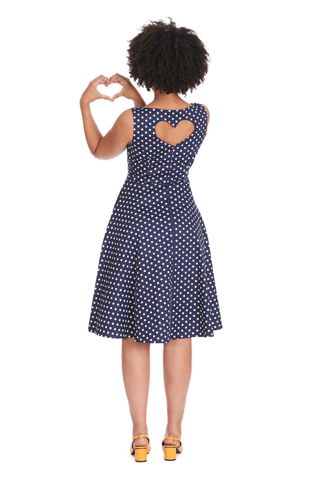 Banned A-Linien-Kleid Retro Swingkleid Dot Days günstig online kaufen