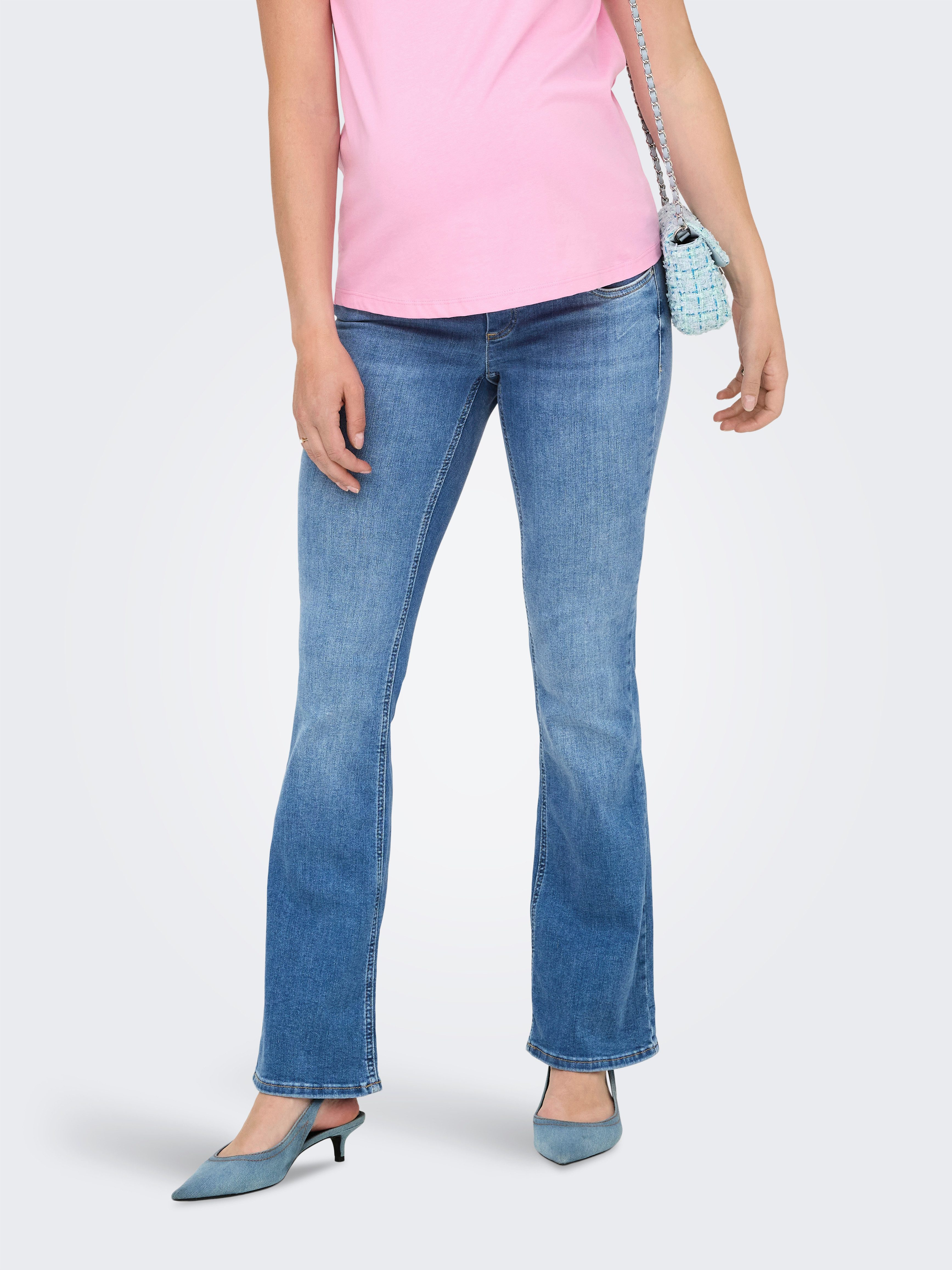 ONLY MATERNITY Umstandsjeans OLMBLUSH MID FLARED REA1319 NOOS