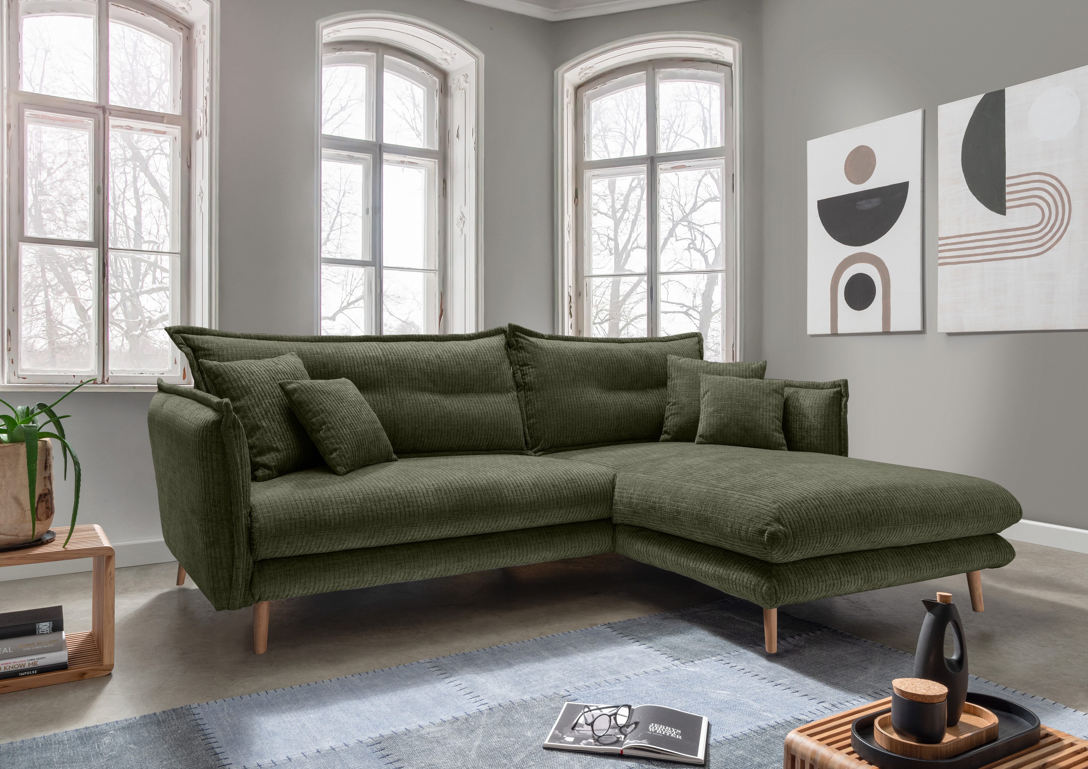 INOSIGN Ecksofa Lazio modern und bequem, günstig online kaufen