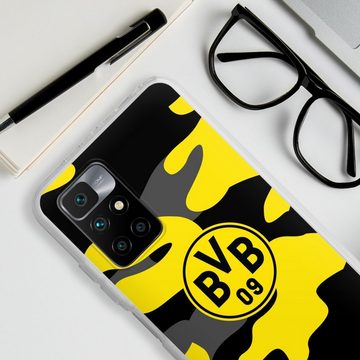 DeinDesign Handyhülle BVB Borussia Dortmund Fanartikel BVB Camo, Xiaomi Redmi 10 Silikon Hülle Bumper Case Handy Schutzhülle