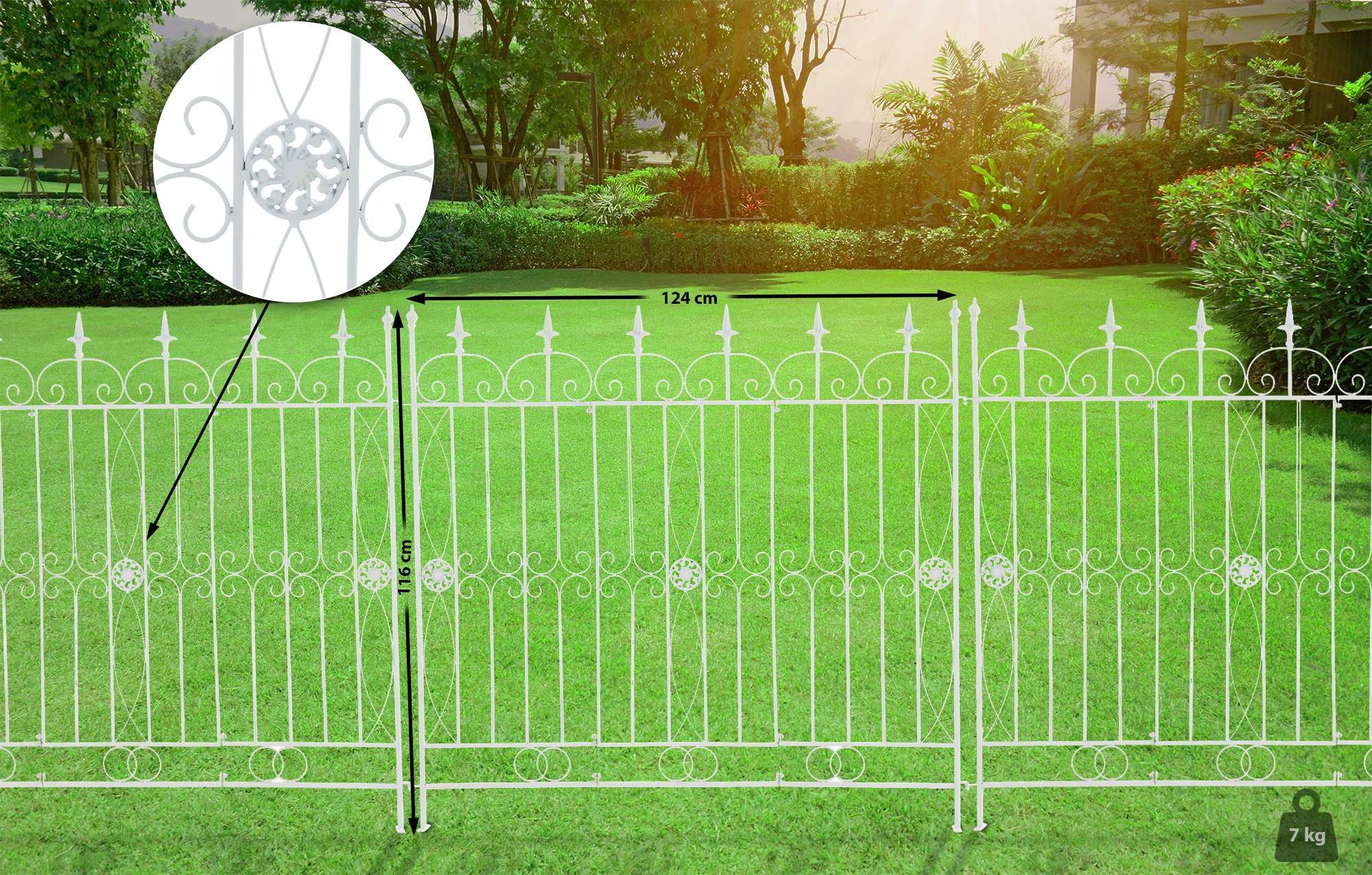CLP Rankhilfe Mangold, flexibler Gartenzaun aus günstig online kaufen