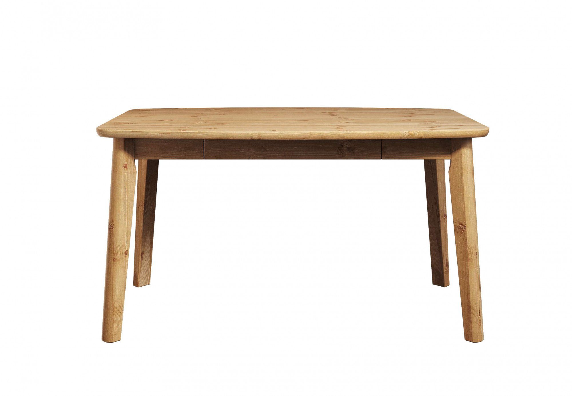 Home affaire Esstisch Palermo, multifunktionaler Tisch, Arbeitstisch, Schreibtisch, mit Stauraum, Platte aufklappbar, Home Office Schreibtisch, Massivholz