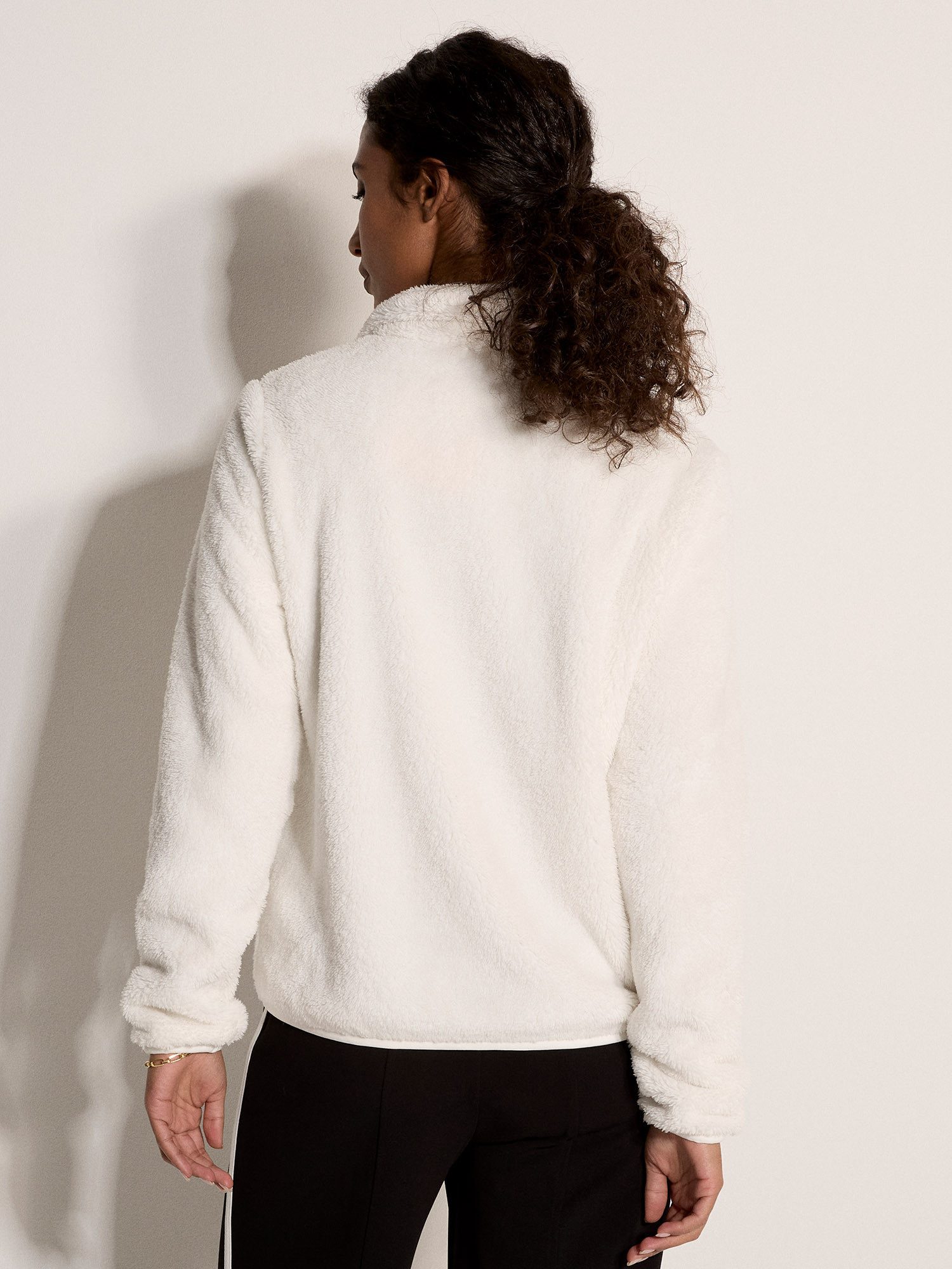 Apricot Cardigan Fleecejacke mit durchgehendem Reißverschluss