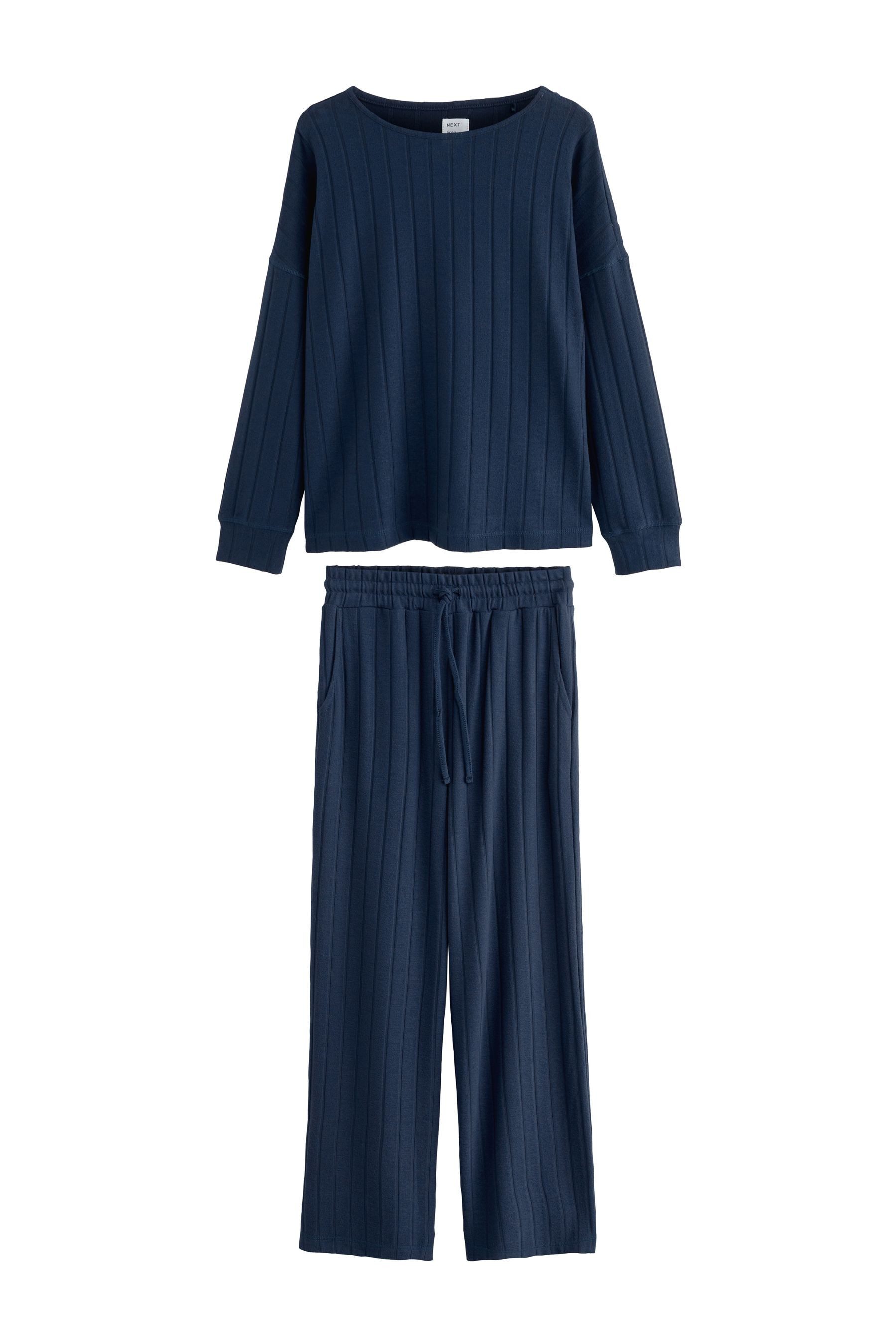 Next Pyjama Langärmeliger, gemütlicher Schlafanzug, Kurzgröße (2 tlg) günstig online kaufen