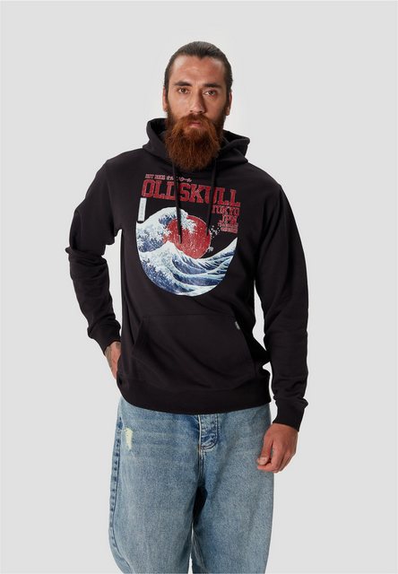 Oldskull Kapuzensweatshirt Asian Big W (1-tlg) mit angesagtem Wellen-Print günstig online kaufen