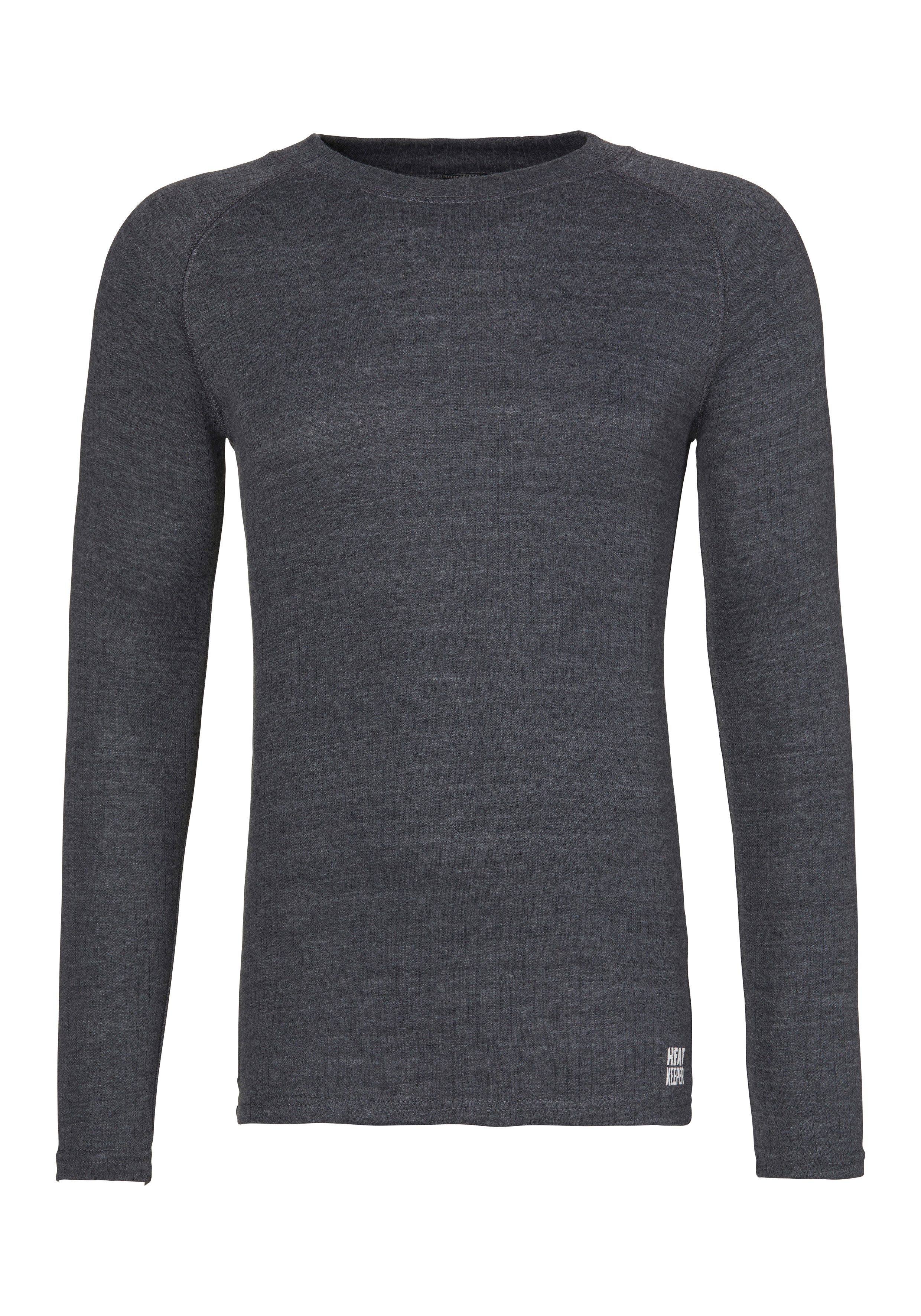 Heatkeeper Thermounterhemd Thermo Langarm-Shirt perfekt für Wintersportaktivitäten, atmungsaktiv und wärmeisolierend