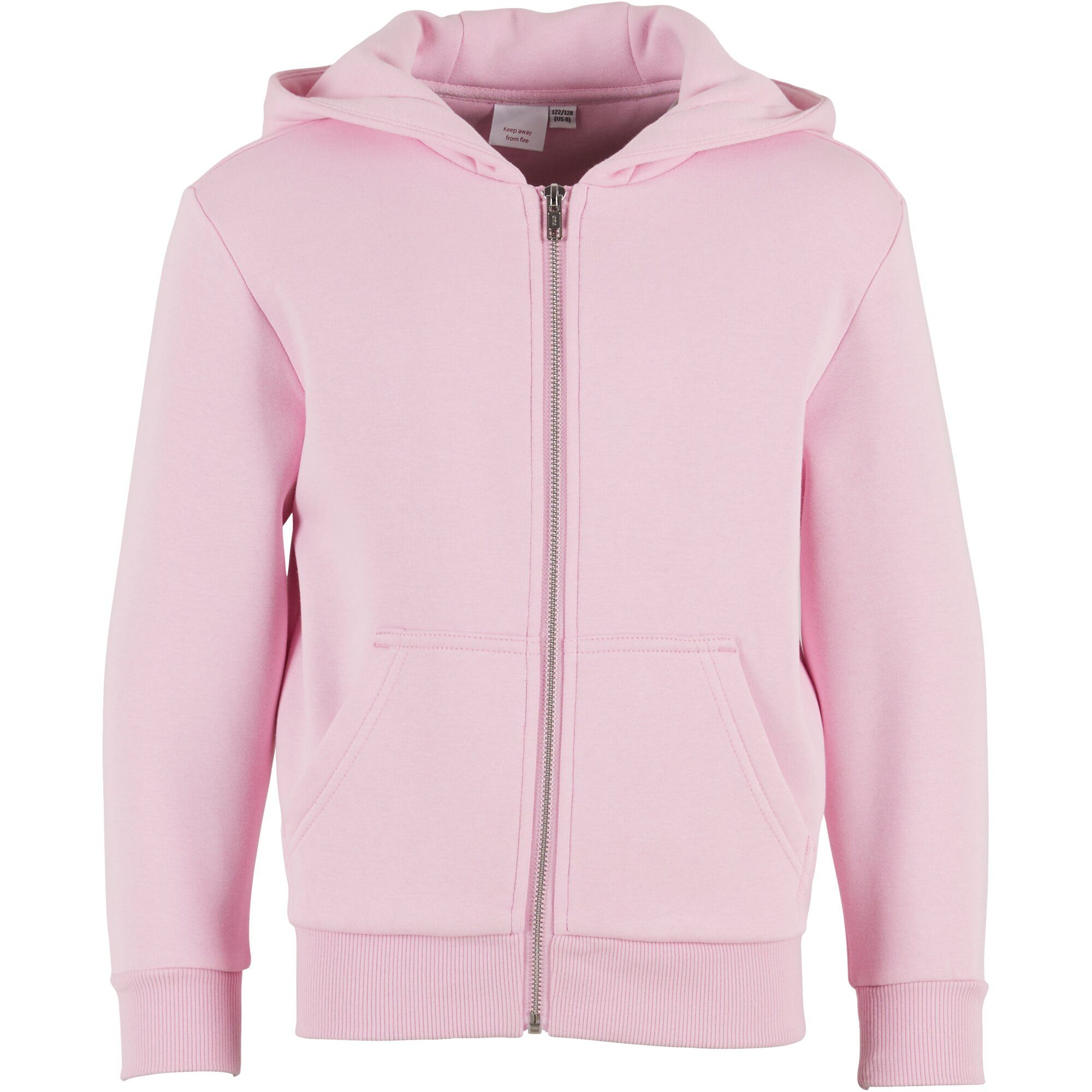 Build Your Brand Kapuzensweatjacke Build Your Brand Kids Fluffy Zip Hoody (Kapuzensweatjacke, Kapuzensweatjacke, Zip Hoody)
