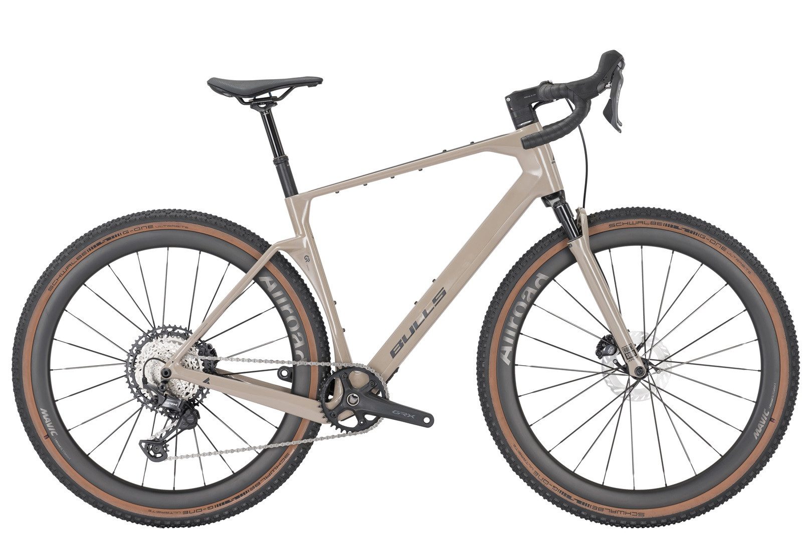 Bulls Gravelbike Bulls Trail Machete braun 2026, 12 Gang Shimano GRX RD-RX822 SGS, Kettenschaltung