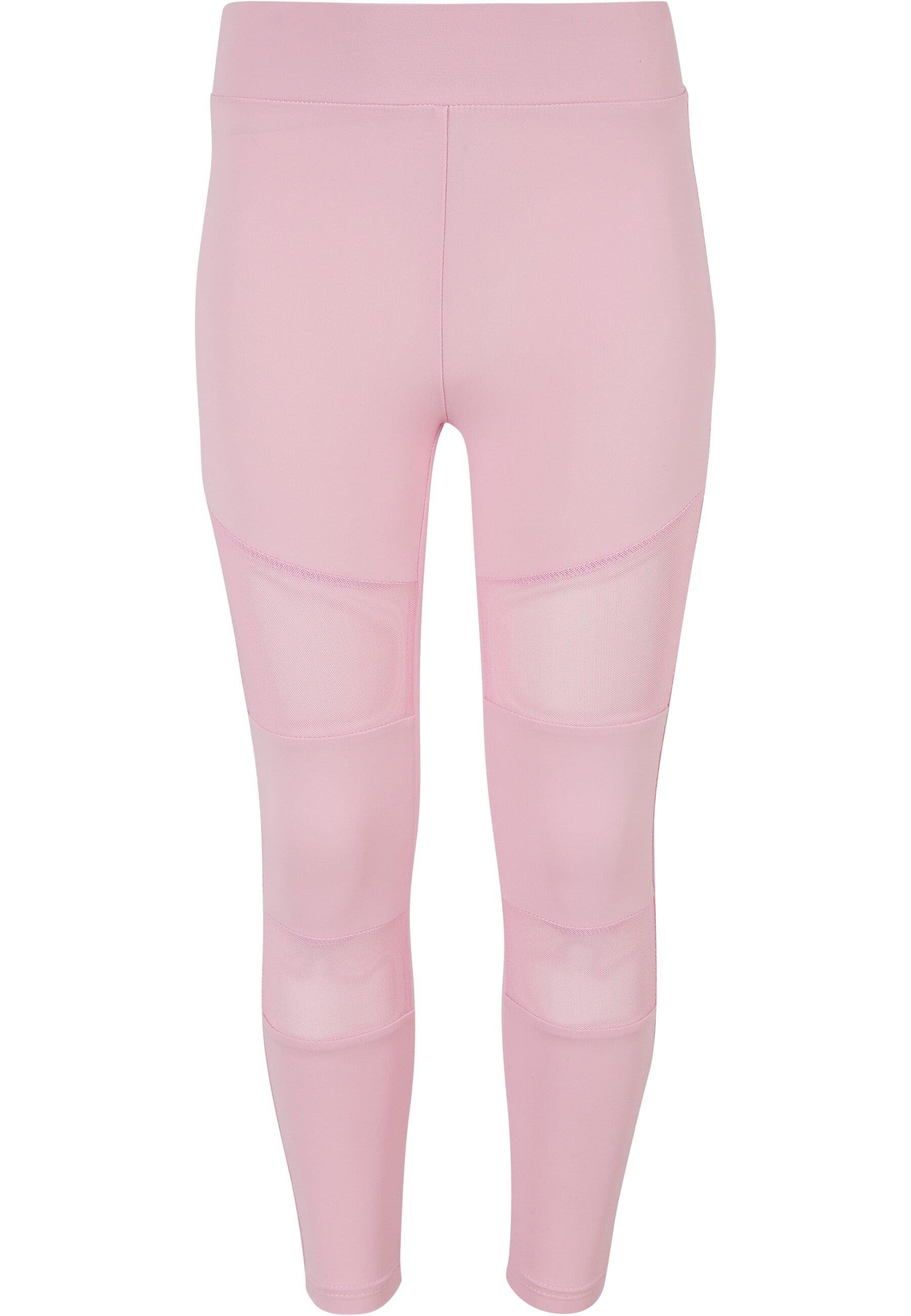 URBAN CLASSICS Leggings Damen Girls Tech girlypink (1-tlg) Mesh Leggings