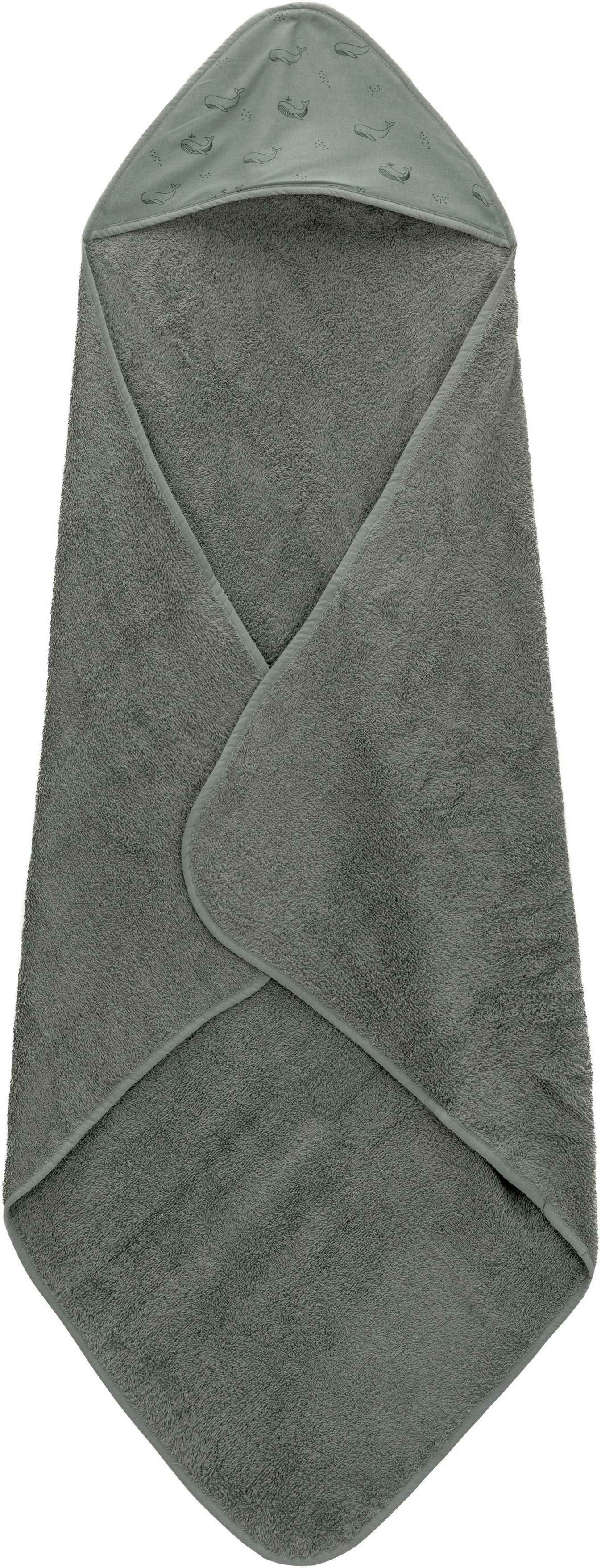 Fillikid Kapuzenhandtuch Kapuzenbadetuch mit Waschhandschuh, Frottee (Set, 2-St)
