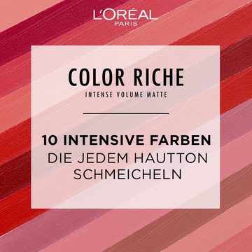 L'ORÉAL PARIS Lippenstift Color Riche Intense Volume Matte