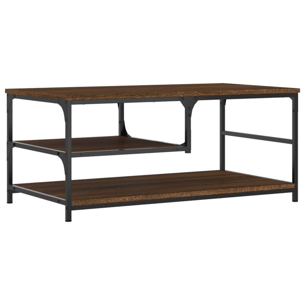 vidaXL Couchtisch Couchtisch Braun Eichen-Optik 90x49x40 günstig online kaufen