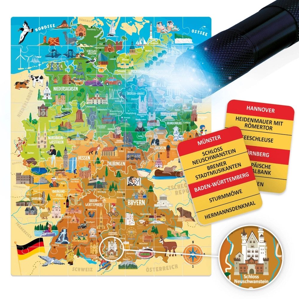 Headu Lernspielzeug Headu Explore Germany (Batt. nicht enthalten)
