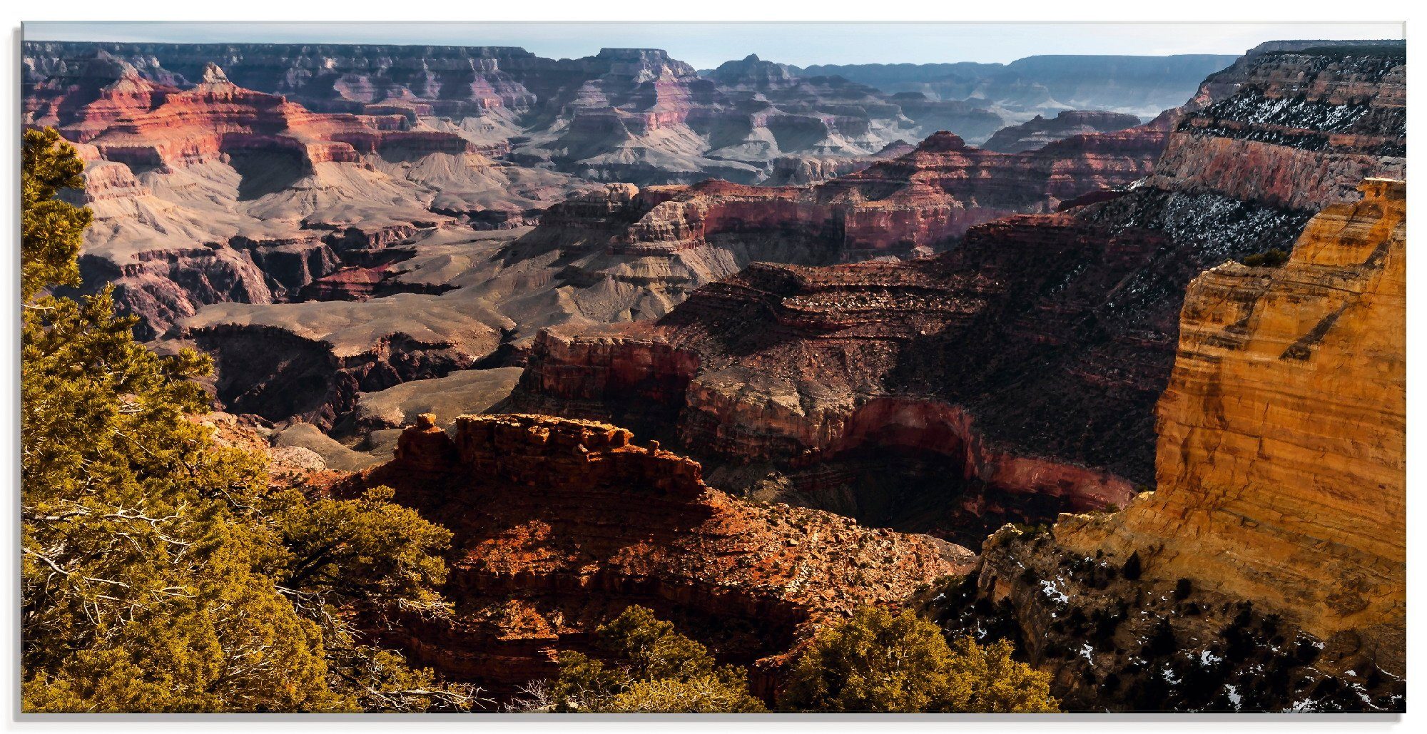 Artland Glasbild »Grand Canyon«, Felsen (1 Stück)-Otto